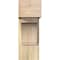 Ekena Millwork Imperial Block Rough Sawn Bracket w/ Offset Brace, Douglas Fir, 8"W x 18"D x 22"H BKT0806X18X22IMP05RDF - alternate 3